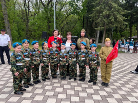 "ПАРАД ДОШКОЛЬНЫХ ВОЙСК" в честь празднования 80-летия Дня Победы! "ПАРАД ДОШКОЛЬНЫХ ВОЙСК" в честь празднования 80-летия Дня Победы!.